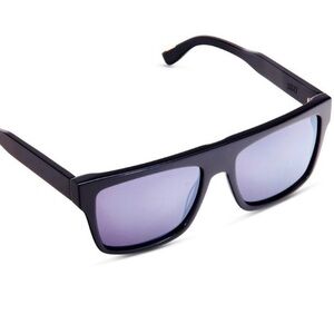 Men’s Black Locs Sunglasses with Super Mario Detail